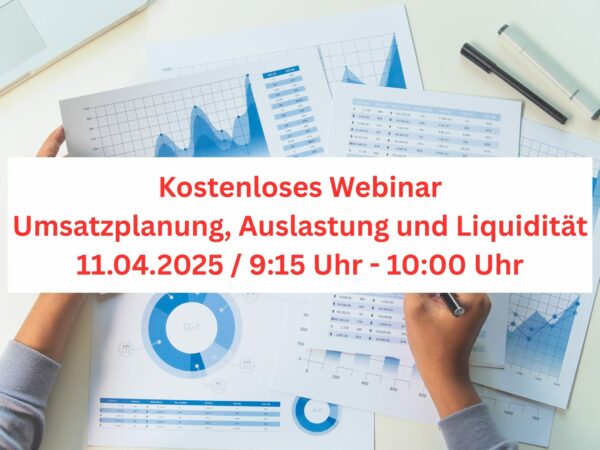 Umsatzplanung, Auslastung und Liquidität mit dem Sta*Ware BusinessNavigator
