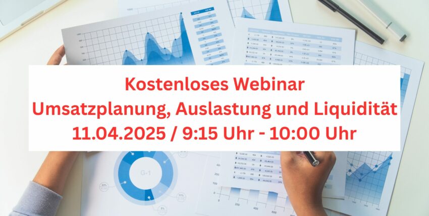 Umsatzplanung, Auslastung und Liquidität mit dem Sta*Ware BusinessNavigator